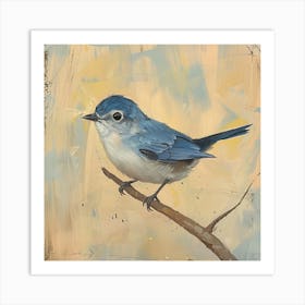 Blue Wren Art Print