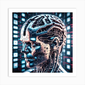 Artificial Intelligence 114 Art Print