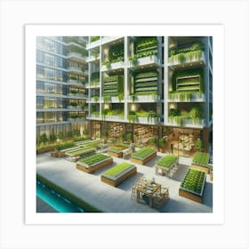 Urban Garden Art Print