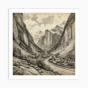 Valley Of The Trolls Art Print