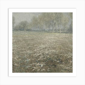 Field Of Daisies 3 Art Print