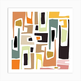 Abstract Pattern 1 Art Print