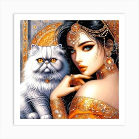 Portrait Artwork 135 Art Print