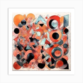 Abstract Painting 3 Art Print