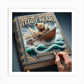 Teddy Bear 8 Art Print