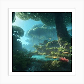 Forest 13 Art Print