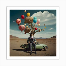 Stock Photography A Surrealist Composition With Unexpected Jux 2(1) Art Print