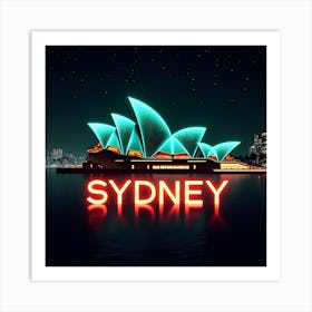 Sydney Opera House Art Print