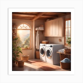 Laundry Room 3 Art Print