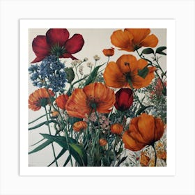 Poppies Art Print