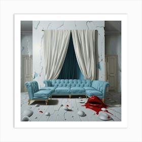 'Blue Room' Art Print