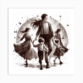 Family Portrait Art Print