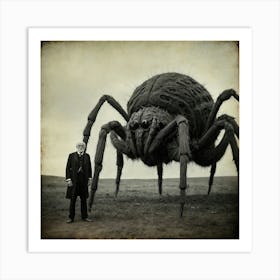 Giant Spider Art Print Art Print