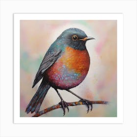 bird Robin 2 Art Print