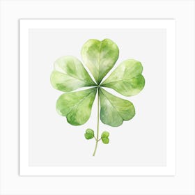 Four Leaf Clover 10 Art Print