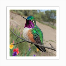 Hummingbird Art Print