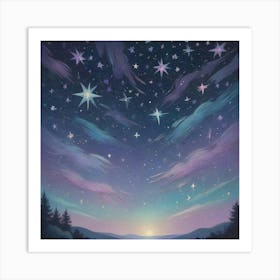 Stars In The Sky 1 Art Print