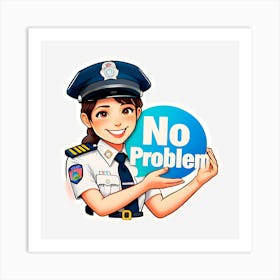 No Problem Art Print