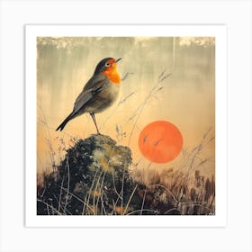 Birds. The Poem Of The Fluttering Seasons [鳥たち: 羽ばたく季節の詩] (II) Art Print
