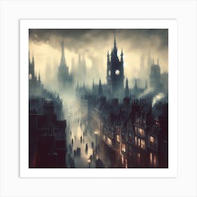 Shadows Of The Past Art Print