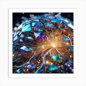 Fractal Fractals Art Print