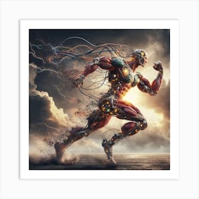 Humanoid Robot 1 Art Print