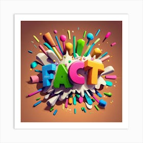 Fact Stock Videos & Royalty-Free Footage Art Print