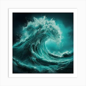 Ocean Wave 2 Art Print