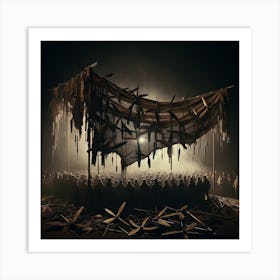 Rebel camp I Art Print