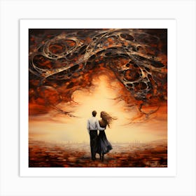 Lovers By Csaba Fikker 38 Art Print