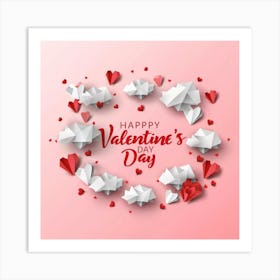 Happy Valentine'S Day 1 Art Print