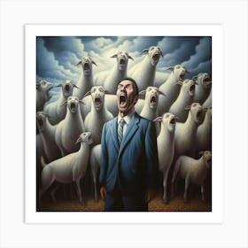 'Sheep' Art Print