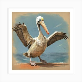 Pelican 22 Art Print