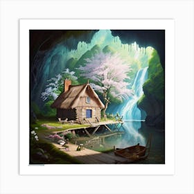 House In The Forest 3 Art Print