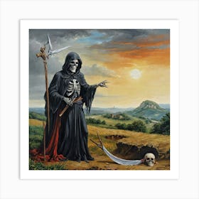 Grim Reaper Art Print