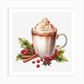 Hot Cocoa 4 Art Print