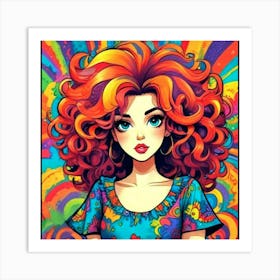 Psychedelic Girl 2 Poster