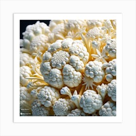 Cauliflower Florets Art Print