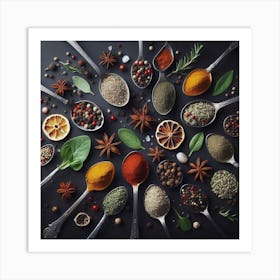 Herbs and Spices 1 Art Print