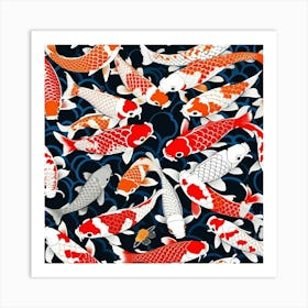 Koi Fish 2 Art Print