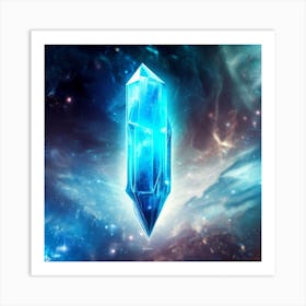 Ice Crystal Art Print