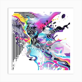 Abstract Abstract Painting 18 Art Print