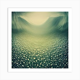 Earthen Shimmer Art Print