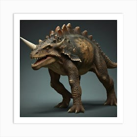 Triceratops 5 Art Print