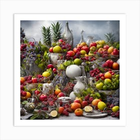 Fruit Bowls Art Print