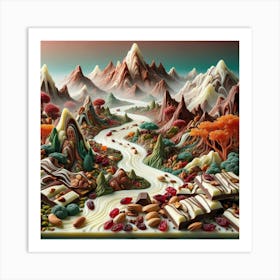 'Candy Mountain' Art Print