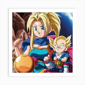 Dragon Ball Super 85 Art Print