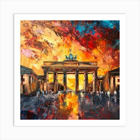 Brandenburg Gate 12 Art Print