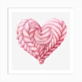 Heart Of Yarn 16 Art Print