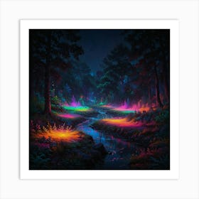 Fairy Forest 20 Art Print